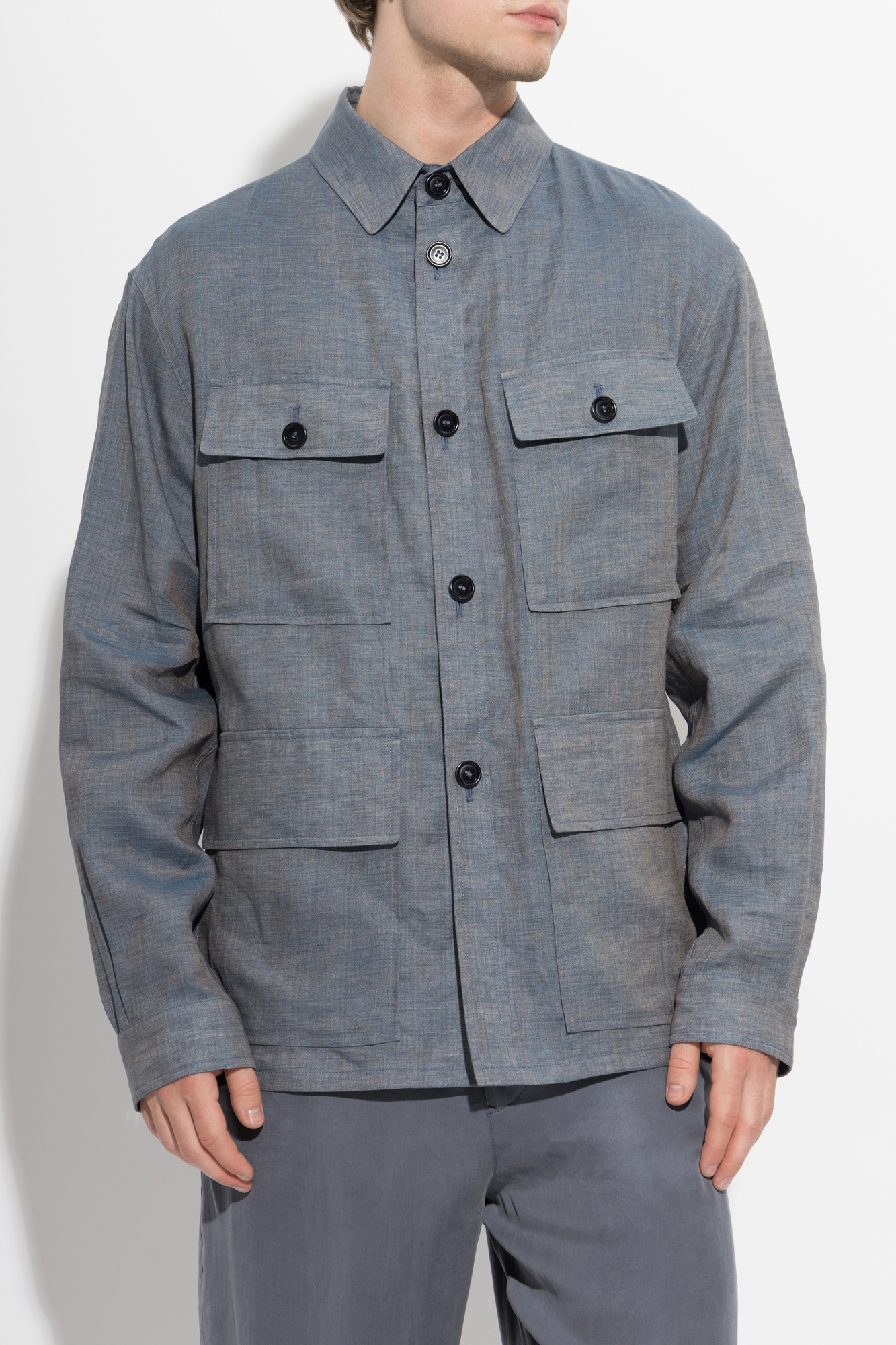 Giorgio Armani Linen jacket | Men's | Vitkac